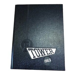 Roseville High School 1963 Yearbook The Tower Michigan Excellent Condition